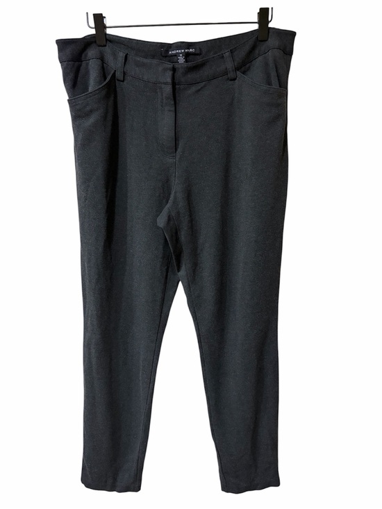 Andrew Marc Pants - Andrew Marc Charcoal Ponte Knit Trousers – Size 12
